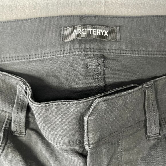 Arc'teryx Pants Womens 6 Black Softshell Hiking Walking Casual Stretch Outdoor - Picture 3 of 11